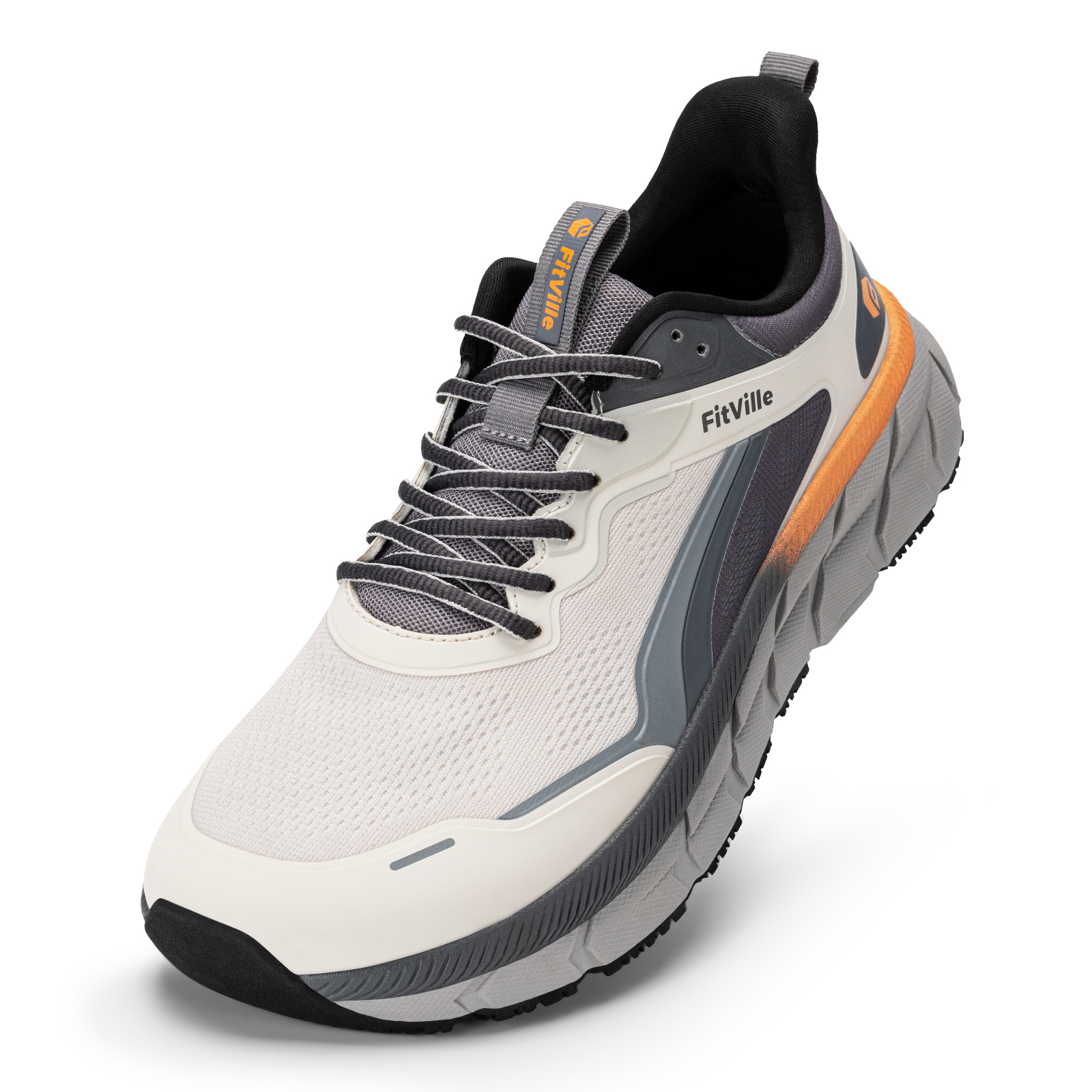 Men'S Shoes For Plantar Fasciitis - Fittington Men's Wide Toe Walking Shoes