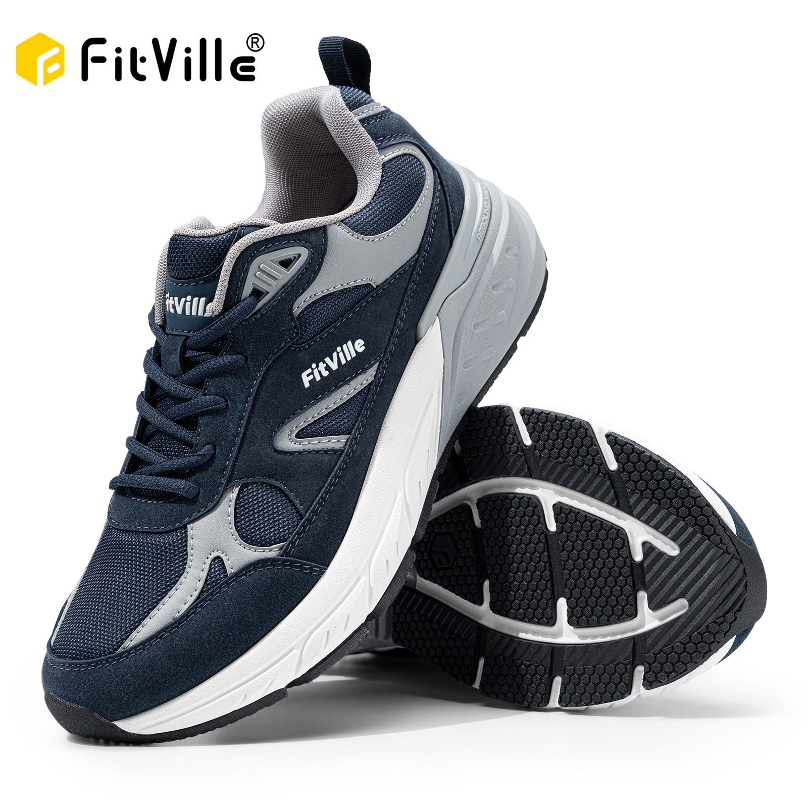 Men'S Shoes For Plantar Fasciitis - FitVille Newest Walking Shoes for Men