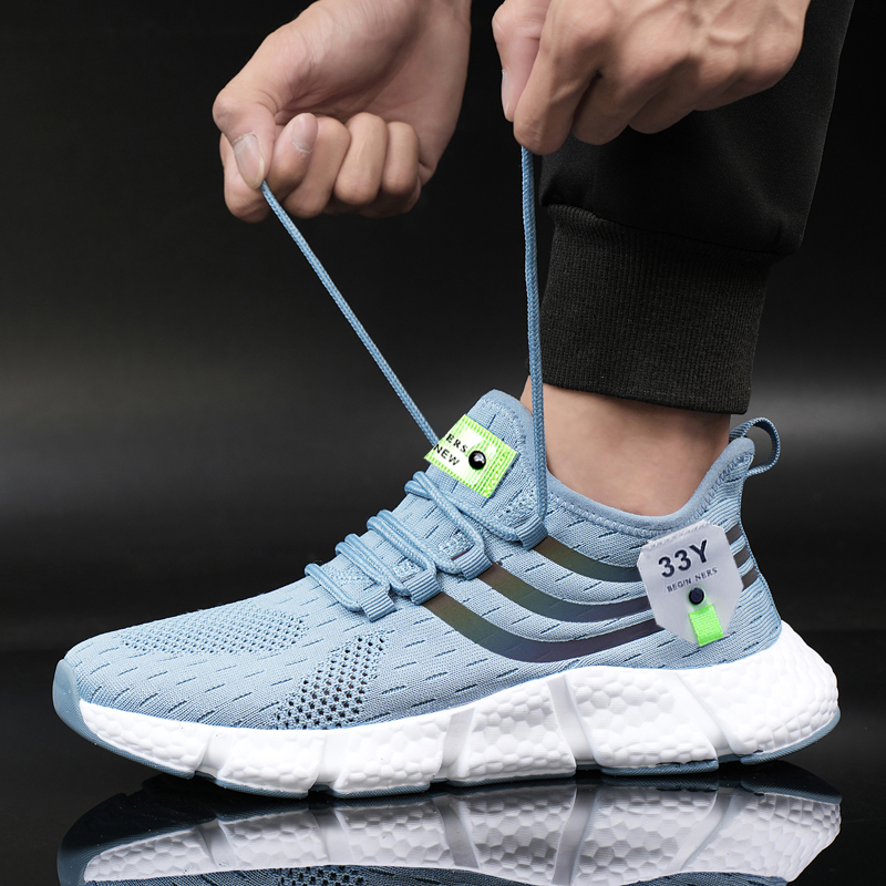 Women Sneakers 2023 New Mesh B - Men'S Shoes Green And White review and price