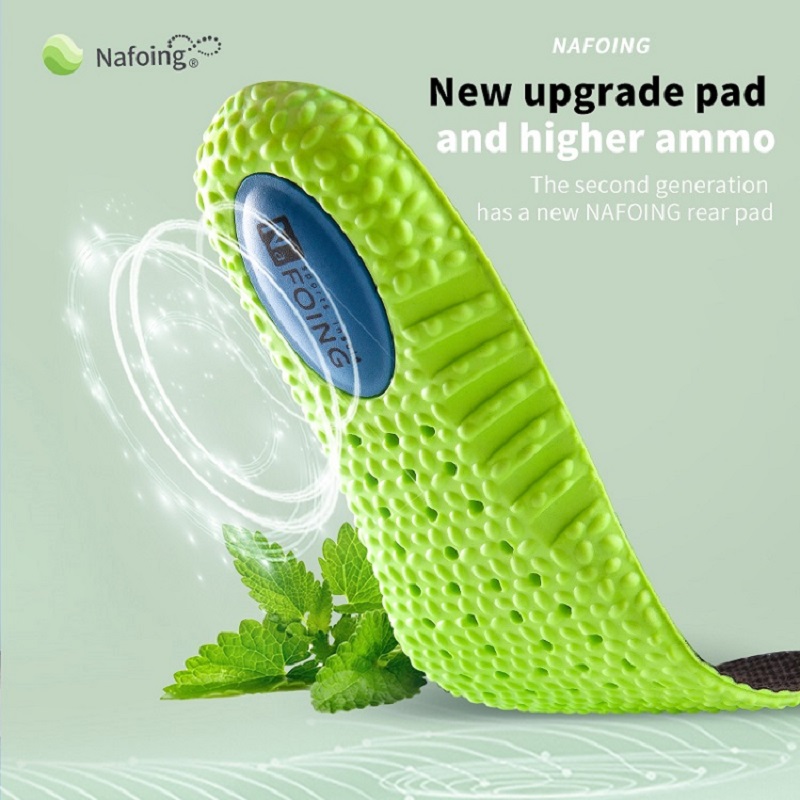 Sports Shock Absorption Insole - Men'S Shoes Green And White review and price