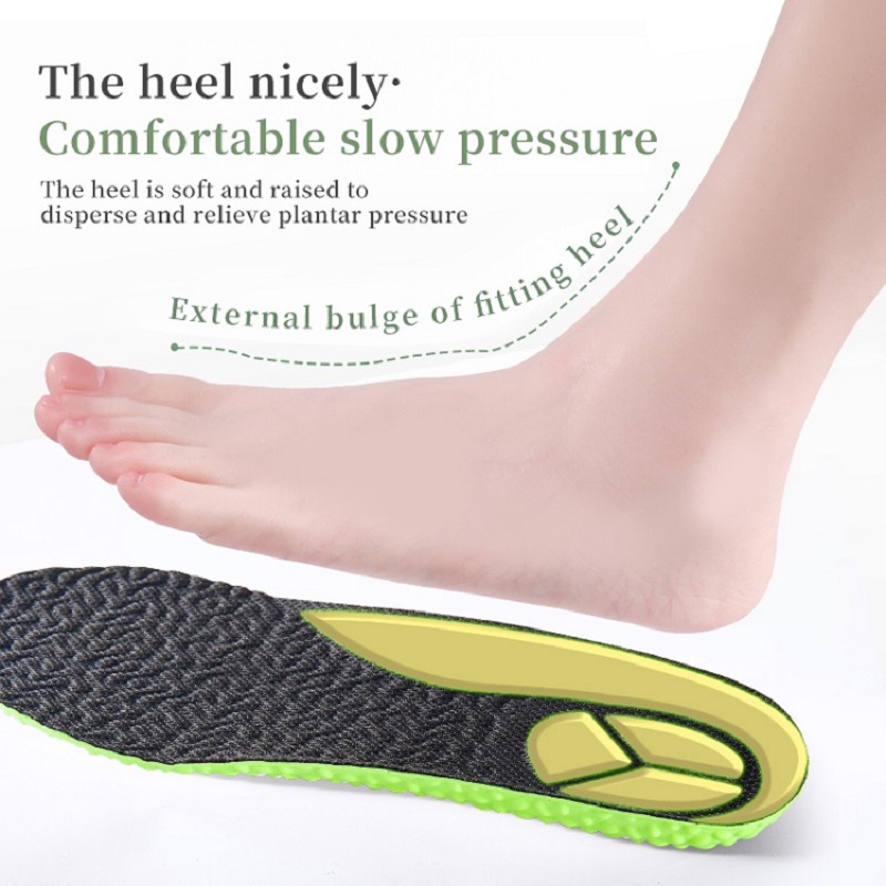 Sports Shock Absorption Insole - Men'S Shoes Green And White review and price