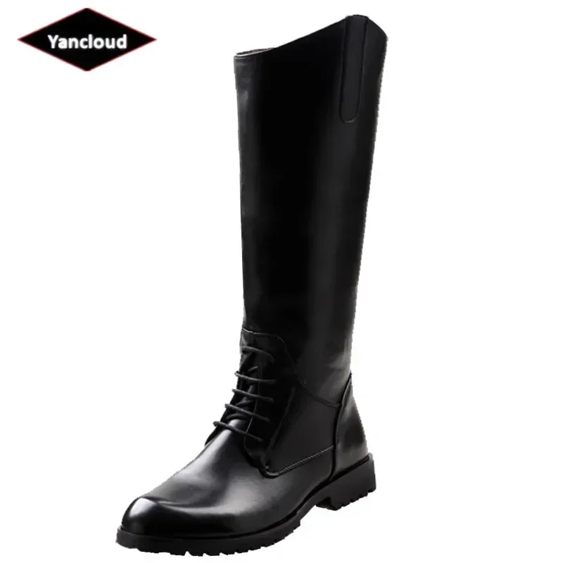 Men's Soft Leather Knee High B - Men'S Shoes Low Top review and price