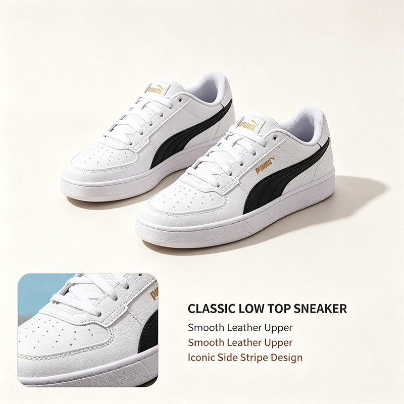 PUMA Men White Black Low Top S - Men'S Shoes Puma Sneakers review and price