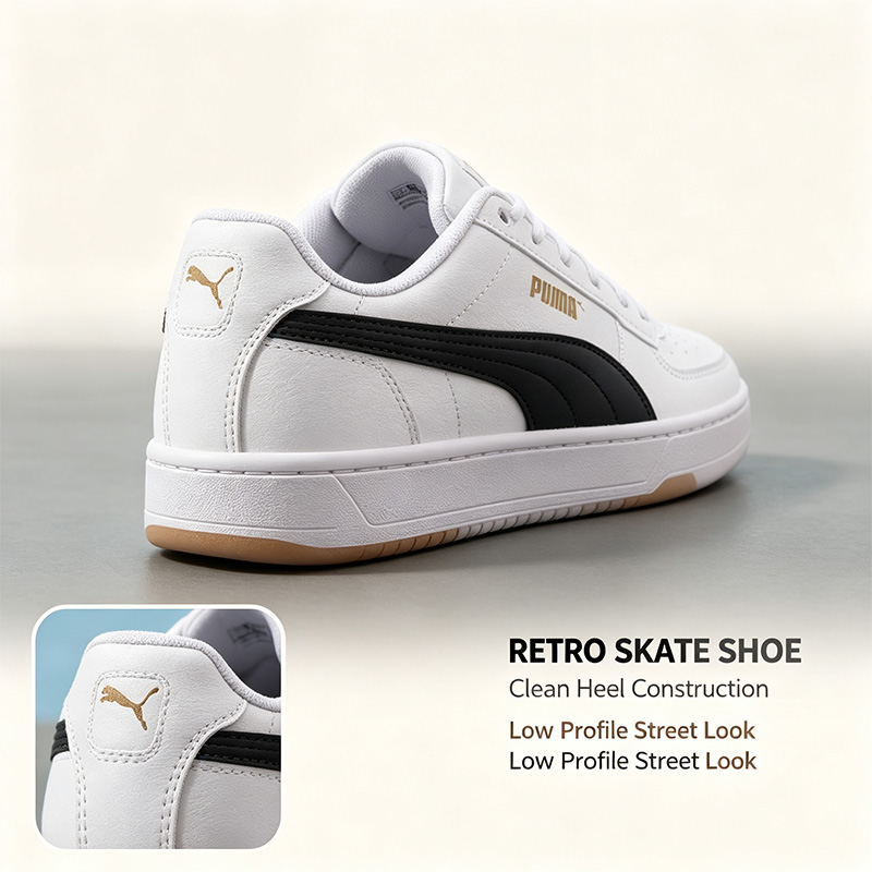PUMA Men White Black Low Top S - Men'S Shoes Puma Sneakers review and price
