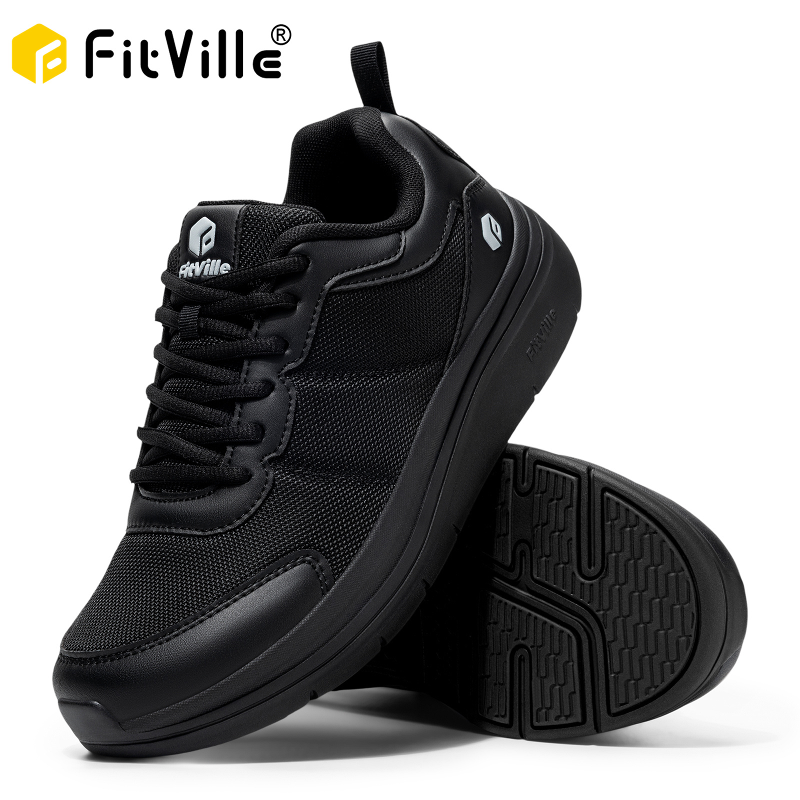 FitVille Men's Walking Shoes W - Men'S Shoes For Plantar Fasciitis review and price