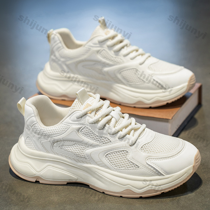 Men White Sneakers Summer New  - Men'S Shoes Green And White review and price