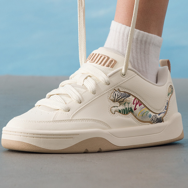 Off White Puma Leather Skate S - Men'S Shoes Puma Sneakers review and price