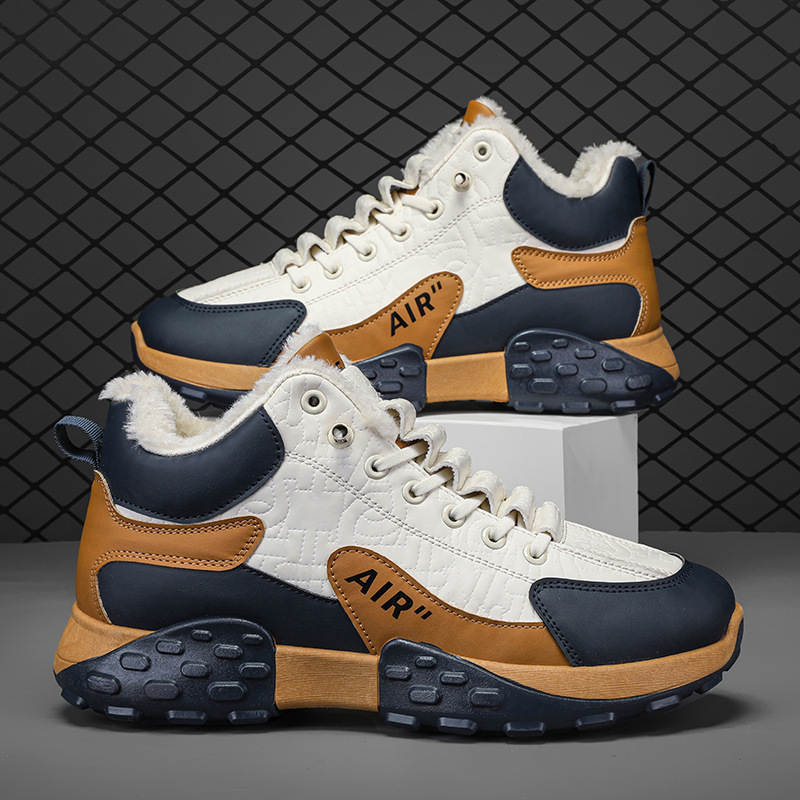 Men Platform Warm Cotton Shoes - Men Shoes Running review and price