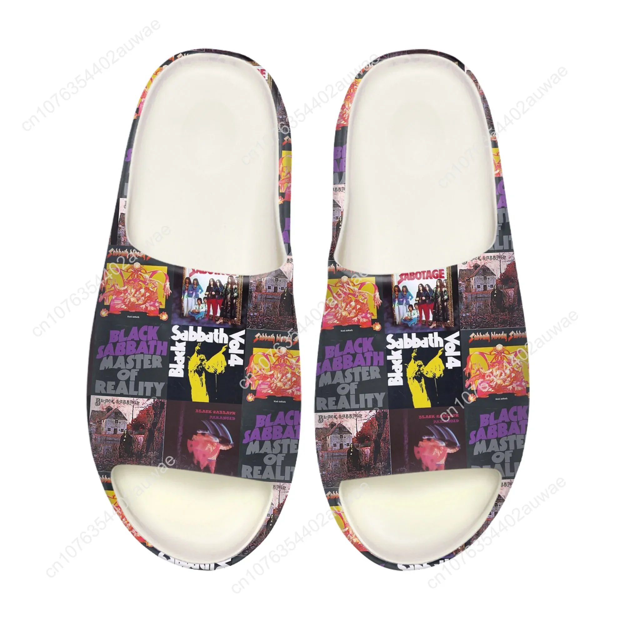 Black Heavy Metal Band Sabbath - Men Shoes On review and price