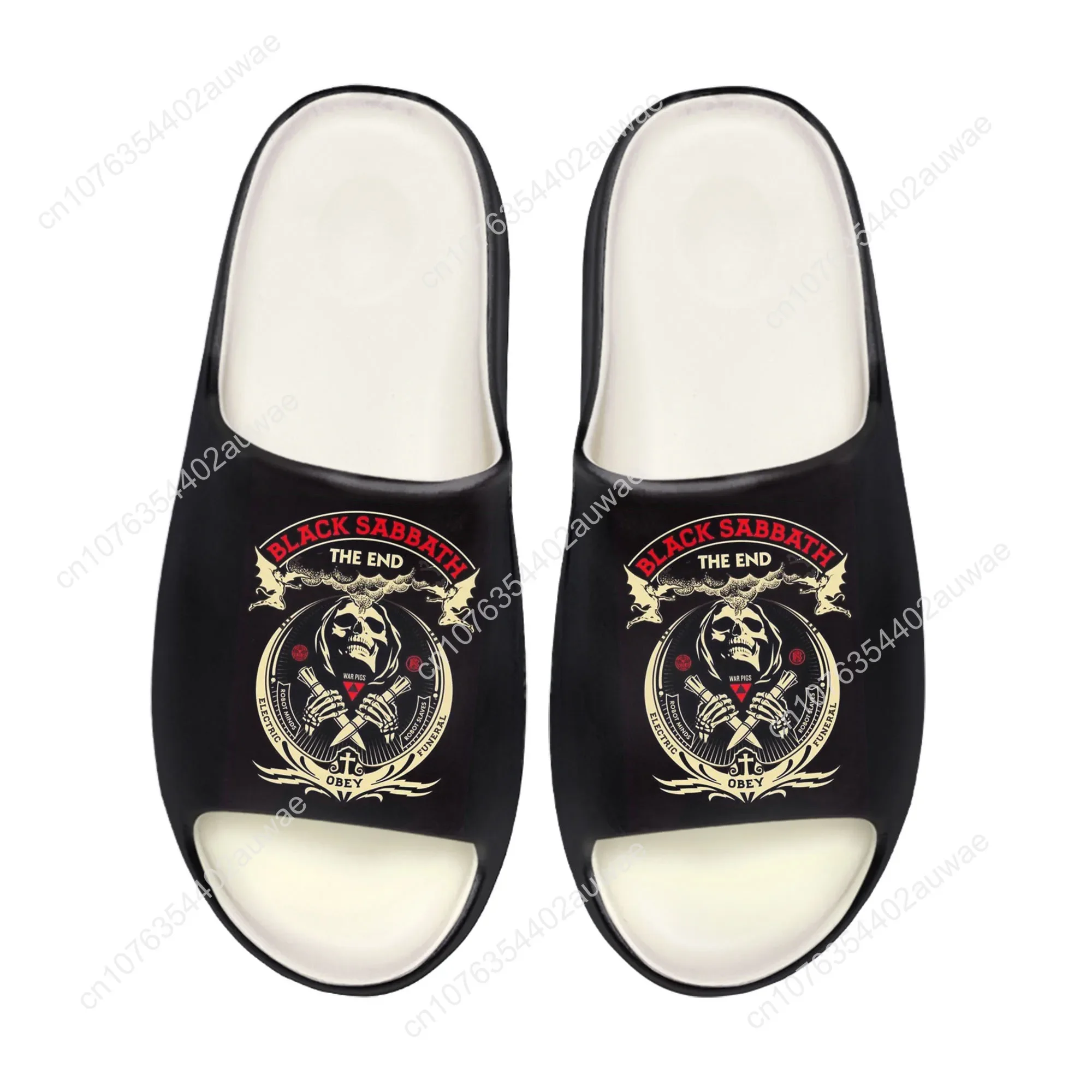 Black Heavy Metal Band Sabbath - Men Shoes On review and price