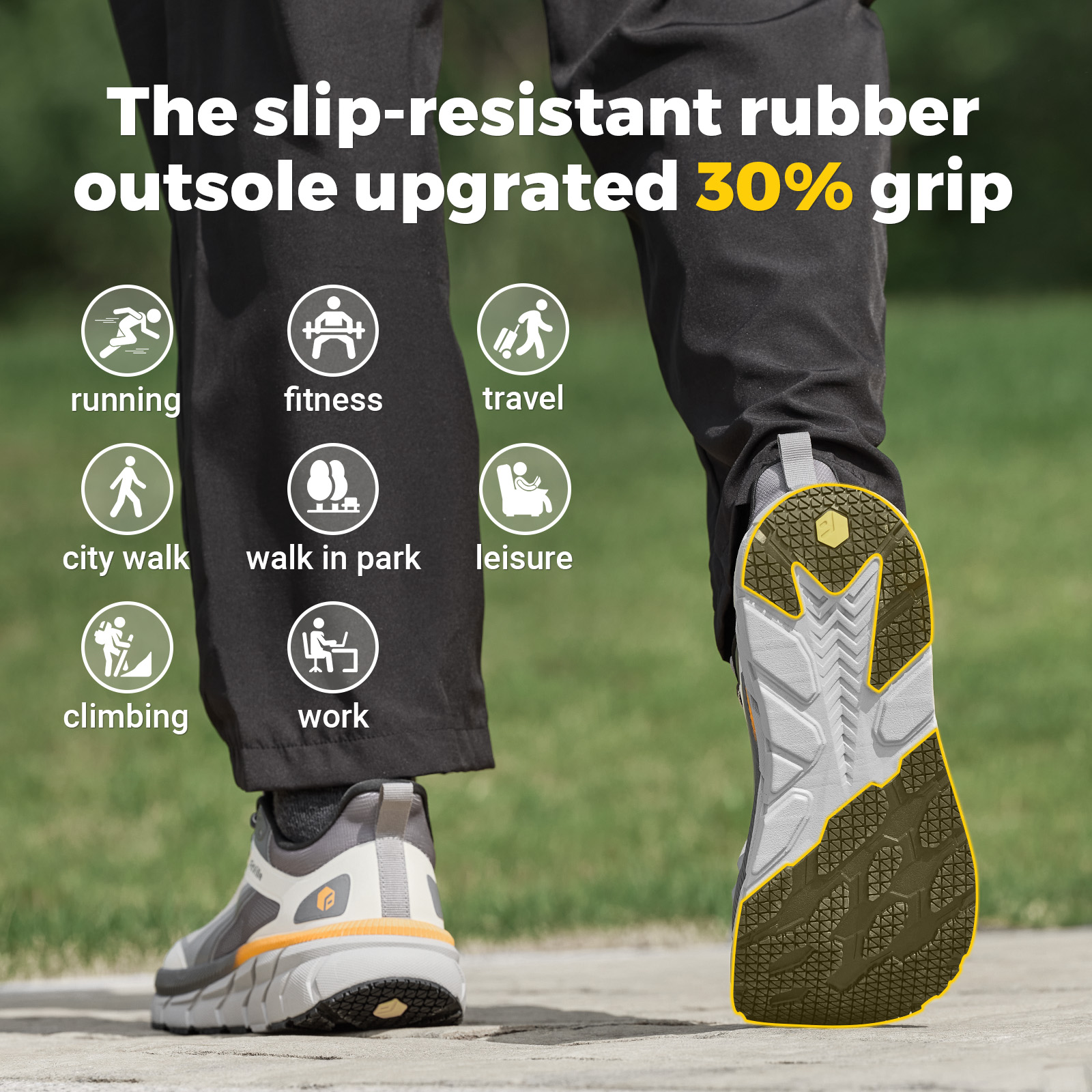 Fittington Men's Wide Toe Walk - Men'S Shoes For Plantar Fasciitis review and price