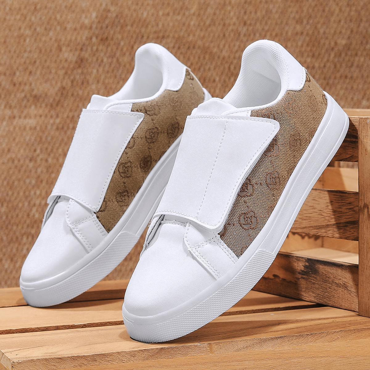 2026 New Men's Vintage Print V - Men'S Shoes Low Top review and price