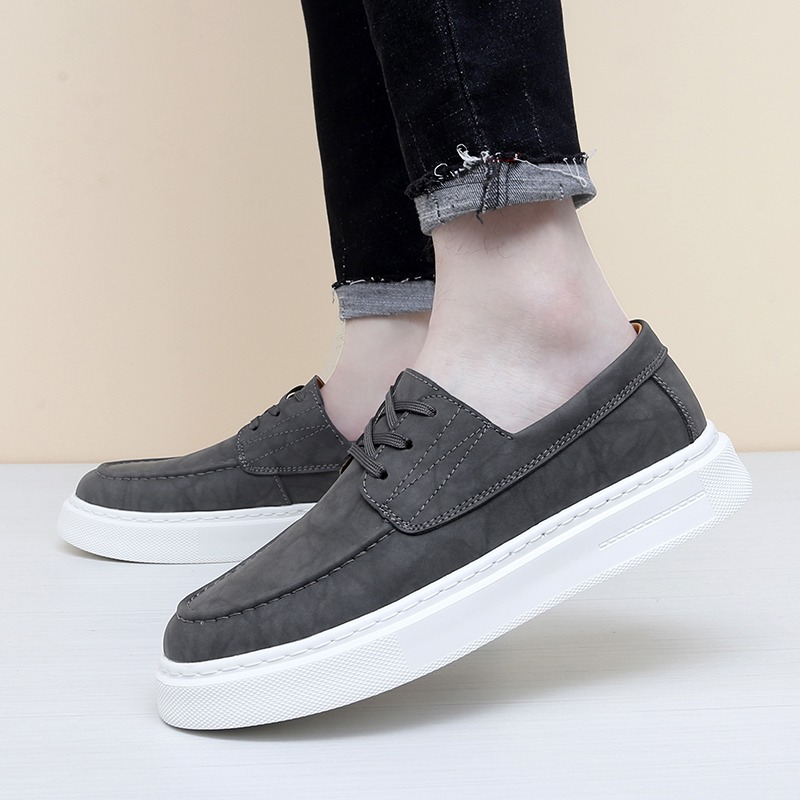 Men Khaki Green Lace Up Boat S - Men'S Shoes Green And White review and price